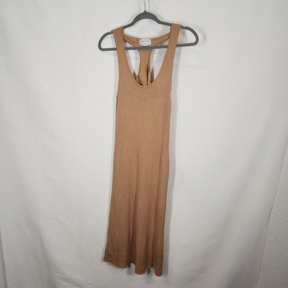 Modern Citizen Serin Circle-Back Maxi Dress‎ in Camel Size Small - Picture 6 of 10